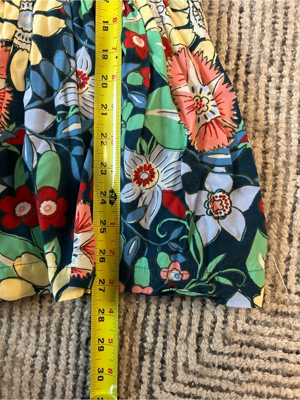 Gymboree Dress Colorful Floral Garden Party Girls' Dress Size M 7-8